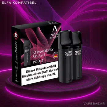 Adalya Alpha Pods – Strawberry Splash – (2er Pack)