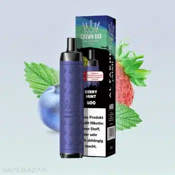 Al Fakher Crown Bar 600 – Berry Mint