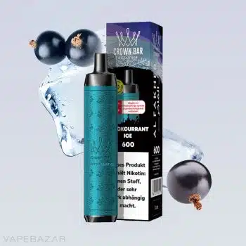 Al Fakher Crown Bar 600 – Blackcurrant Ice