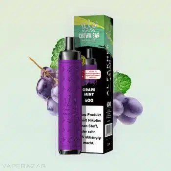 Al Fakher Crown Bar 600 – Grape Mint