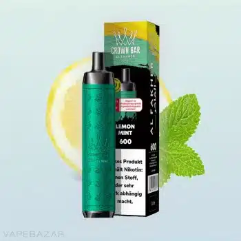 Al Fakher Crown Bar 600 – Lemon Mint