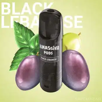 AlMassiva Prefilled Pods –  Black Lebanese (2er Pack)