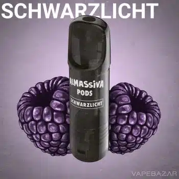 AlMassiva Prefilled Pods –  Schwarzlicht (2er Pack)