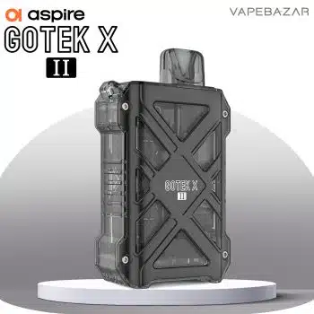 Aspire GoTek X II Pod Kit – Black