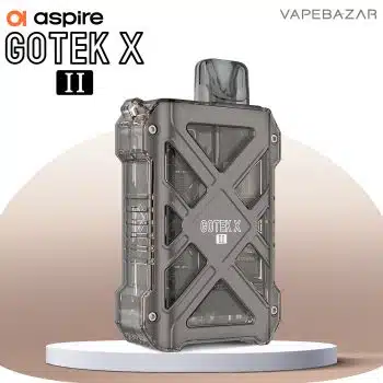 Aspire GoTek X II Pod Kit – Gunmetal
