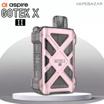 Aspire GoTek X II Pod Kit – Pink