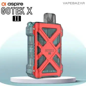 Aspire GoTek X II Pod Kit – Red