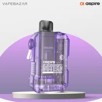 Aspire – Gotek X – Pod Kit – Transparent Lila