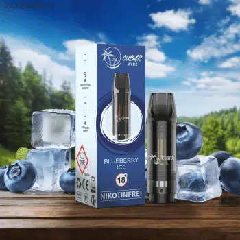 CUBAR Vybe Pod – Blueberry Ice – Nikotinfrei