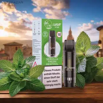 CUBAR Vybe Pod – Servilla Fresh Menthol