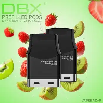 DBX Prefilled Pods by Bugatti – Strawberry Kiwi