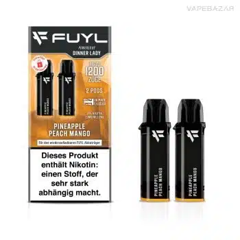 Dinner Lady Fuyl Pods – Pineapple Peach Mango