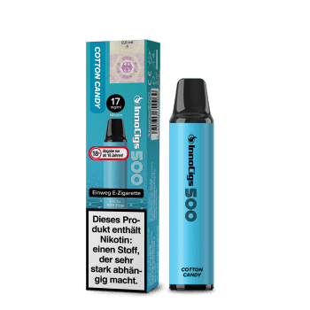 Innocigs 500 – Cotton Candy 17mg