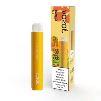 Vozol Star 600 – Banana Ice