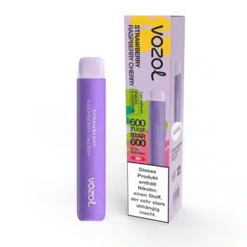 Vozol Star 600 – Strawberry Raspberry Cherry