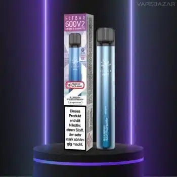 Elf Bar 600 V2 – Blueberry Sour Raspberry