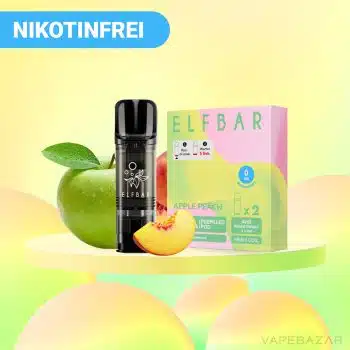 ELFBAR ELFA Prefilled Pods – Apple Peach (2er Pack) – NIKOTINFREI