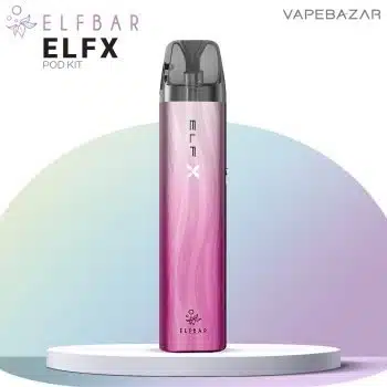 Elf Bar ELFX Pod Kit – Silver Pink