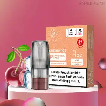 Elf Bar Mate 500  – Cherry Ice – Prefilled Liquid Pod – 2er Pack