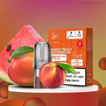 Elf Bar Mate 500  – Mango Peach Watermelon – Prefilled Liquid Pod – 2er Pack