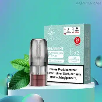 Elf Bar Mate 500  – Spearmint – Prefilled Liquid Pod – 2er Pack
