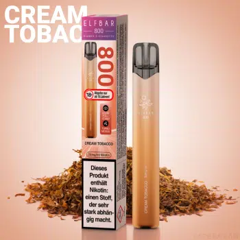Elf Bar 800 – Cream Tobacco