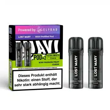 Elfbar Lost Mary WAVI – Prefilled Pod – Kiwi Passion Fruit Guava