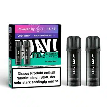 Elfbar Lost Mary WAVI – Prefilled Pod – Lemon Mint
