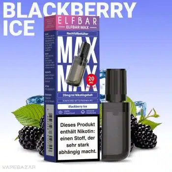 Elf Bar Max – Blackberry Ice – Prefilled Pod