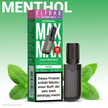 Elfbar Max – Menthol – Prefilled Pod