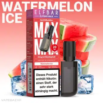 Elfbar Max Prefilled Pod – Watermelon Ice