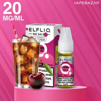 Elfliq Nikotinsalz Liquid 10ml  – Cherry Cola 20mg/ml Nikotin
