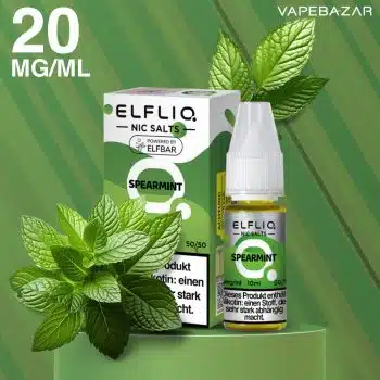 Elfliq Nikotinsalz Liquid 10ml  – Spearmint 20mg/ml Nikotin