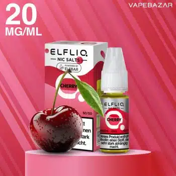 Elfliq Nikotinsalz Liquid 10ml  – Cherry 20mg/ml Nikotin