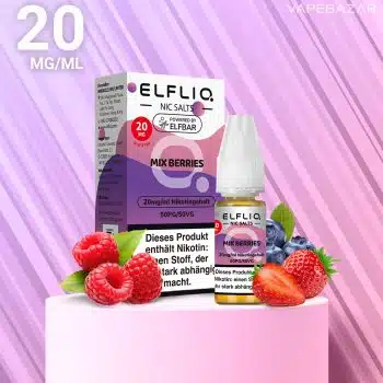 Elfliq Nikotinsalz Liquid – Mix Berries 20mg/ml Nikotin
