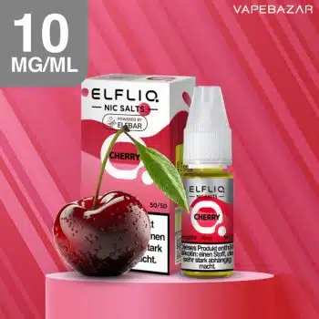 Elfliq Nikotinsalz Liquid 10ml  – Cherry 10mg/ml Nikotin