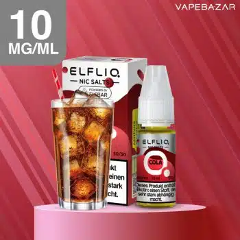 Elfliq Nikotinsalz Liquid 10ml  – Cola 10mg/ml Nikotin