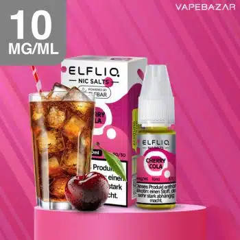 Elfliq Nikotinsalz Liquid 10ml  – Cherry Cola 10mg/ml Nikotin
