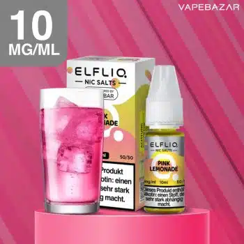 Elfliq Nikotinsalz Liquid 10ml  – Pink Lemonade 10mg/ml Nikotin