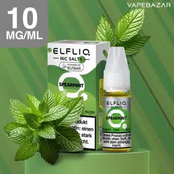 Elfliq Nikotinsalz Liquid 10ml  – Spearmint 10mg/ml Nikotin