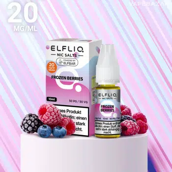 Elfliq Nikotinsalz Liquid – Frozen Berries 20mg/ml Nikotin