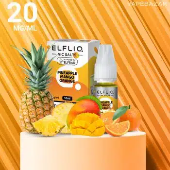 Elfliq Nikotinsalz Liquid 10ml – Pineapple Mango Orange 20mg/ml Nikotin