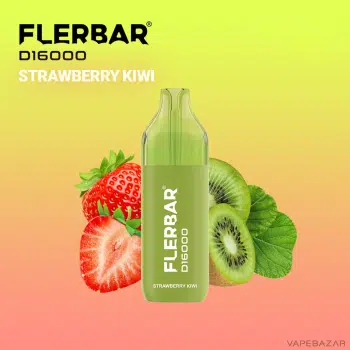 Flerbar D16000 Set – Strawberry Kiwi