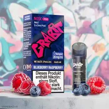 Grabit Nex Pods – Blueberry Raspberry (2er Pack) (ELFA Kompatibel)