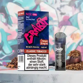 Grabit Nex Pods – Classic Tobacco (2er Pack) (ELFA Kompatibel)