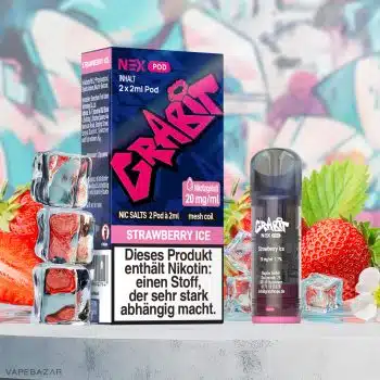 Grabit Nex Pods –  Strawberry Ice (2er Pack) (ELFA Kompatibel)