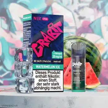 Grabit Nex Pods –  Watermelon Ice (2er Pack) (ELFA Kompatibel)