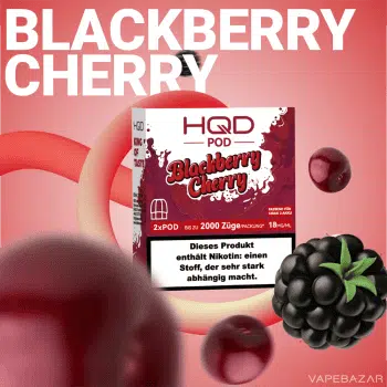 HQD Cirak 2 Pods – Blackberry Cherry