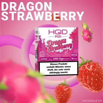 HQD Cirak 2 Pods – Dragon Strawberry