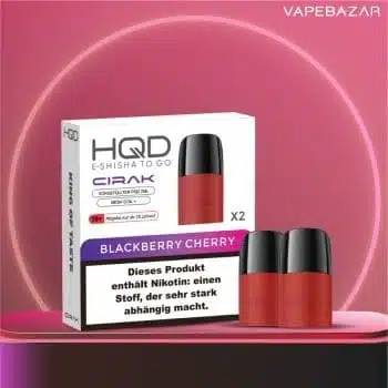 HQD Cirak – HQD Pods – Blackberry Cherry – 2er Pack